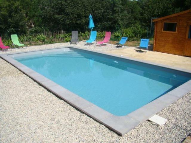 Studio/Gite Les Papillons Lablachère Exterior foto